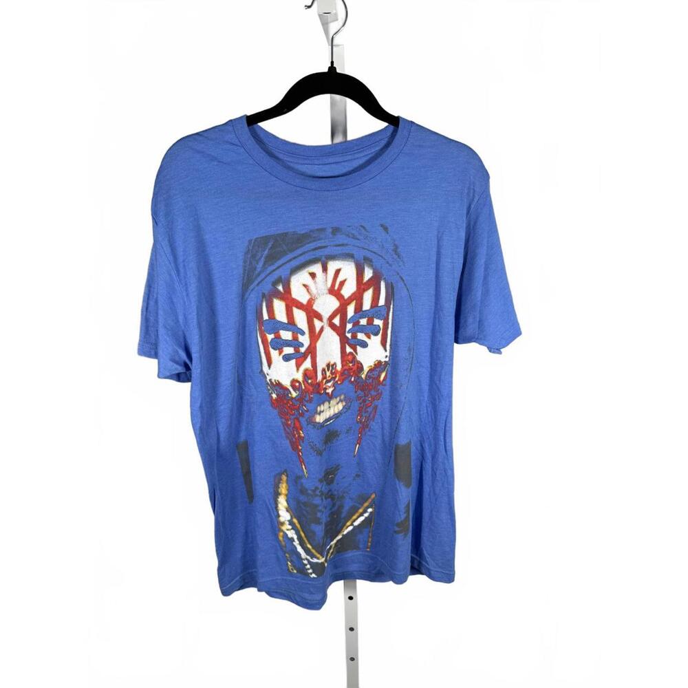 Misprinted Band Tee Blue - Medium - Picture 3 of 6